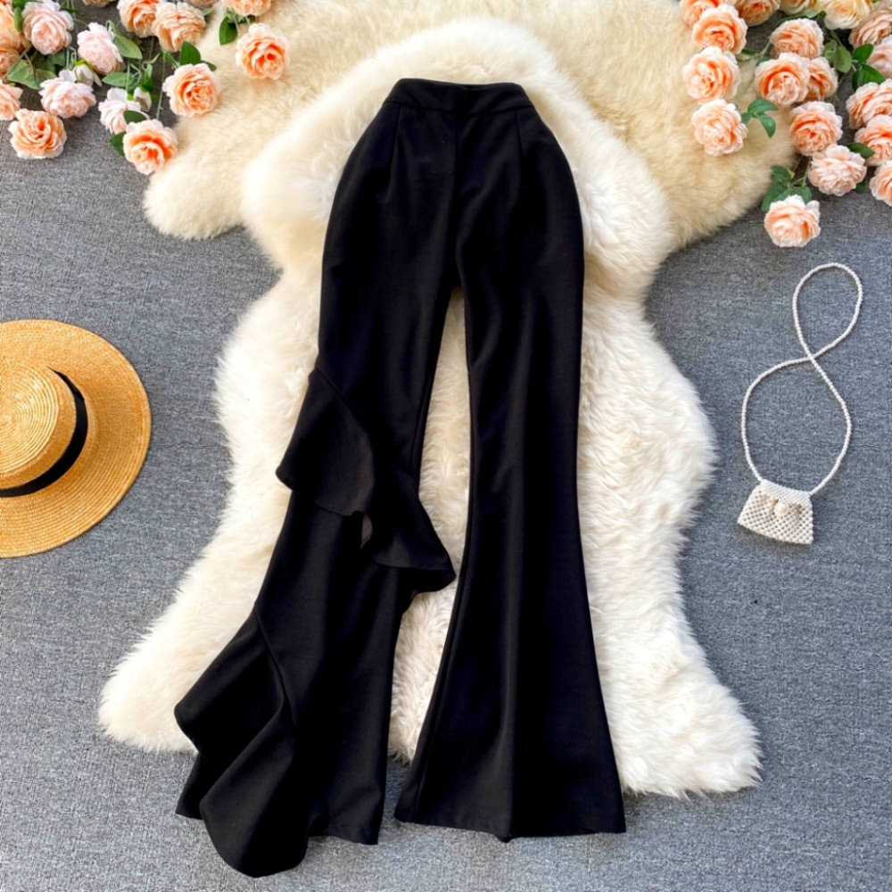 Kennedy Ruffled Flare Pants
